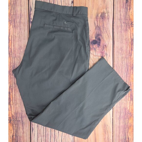Nike Mens Golf Tour Performance Dri-Fit Gray Golf Pants 40x30 - Picture 3 of 10